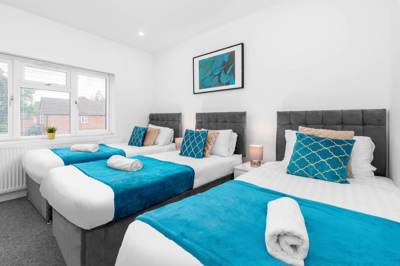5 Bedroom House - 10 Guests - Multiple Off Street Parking - Garden - Smart Tv - Wifi - Contractors - Families - Groups Birmingham Exteriör bild